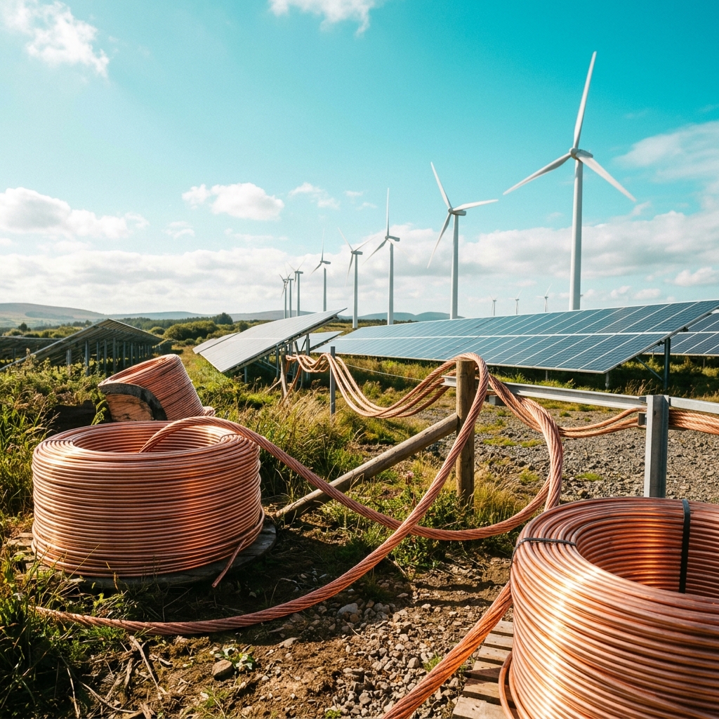 Copper Demand and Energy Transition: The Rising Importance of a Critical Raw Material